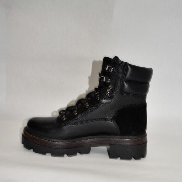 New! Tory Burch Hiker Ankle Boot Black Size 9.5 M DD358 - Picture 4 of 8
